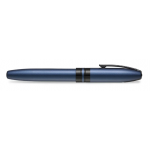 Sheaffer Icon Rollerball Pen - Metallic Blue Lacquer Gloss Black PVD Trim - Picture 1
